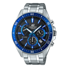 卡西欧（CASIO）EDIFICE 双显三眼盘 EFR-552D商务时尚男表石英手表【考试用表】 EFR-552D-1A2VUPR