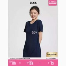 Victoria's Secret 维多利亚的秘密 PINK 女士居家带胸垫睡裙睡衣