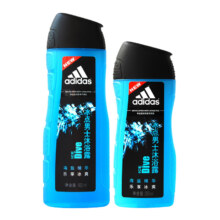 京东百亿补贴、plus：阿迪达斯（adidas） 男士冰点沐浴露400ml+250ml