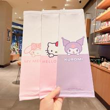 子正版三丽鸥儿童防晒冰袖女夏防紫外线遮阳袖套护袖