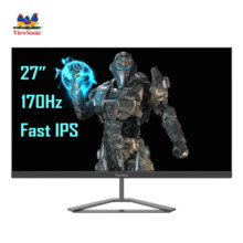 优派（ViewSonic）27英寸 2K高清 170Hz FastIPS 电竞显示器 1MS(GTG ) 低蓝光电脑屏幕 HDR 满血小金刚 外接显示屏 VS20050