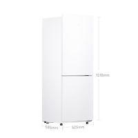 Xiaomi 小米 米家175L 冰白双开门 省电超薄冷冻冷藏租房家用宿舍小型冰箱