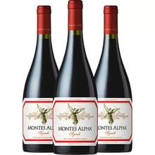 MONTES 蒙特斯 欧法西拉干红葡萄酒750ml*3瓶原瓶进口红酒 收藏品鉴