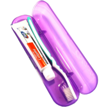 高露洁（Colgate）便携式旅行牙膏牙刷套装 （牙膏40g+护龈牙刷） (颜色包装随机发)