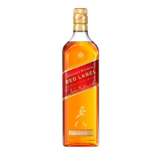 plus会员、京东百亿补贴:尊尼获加（JOHNNIE WALKER）红方红牌 调和型威士忌 1000ml 进口洋酒