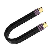 均橙 双头Type-C全功能数据线 100W 8K60Hz 40Gb