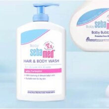 PLUS会员：sebamed 施巴 婴儿倍护洗发沐浴二合一200ml