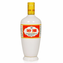 汾酒 出口白瓷 清香型白酒 53度 750ml*12瓶 整箱装