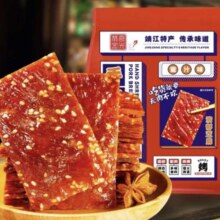 需首单、Plus会员、概率券:林客食光猪肉脯蜜汁味60包 独立包装