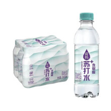 可口可乐（Coca-Cola） 纯悦 0汽0卡0脂 烟酸苏打水风味饮品 整箱装 300ml*12瓶