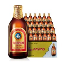 京东会员：青岛啤酒（TsingTao）小棕金11度 296mL 24瓶 *2件（需凑单）