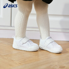 plus会员：asics 亚瑟士 童鞋小白鞋轻便男女宝宝鞋学步鞋