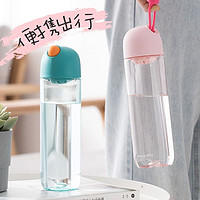 CHAHUA 茶花 水杯 tritan 耐高温耐摔 2只装 410ml