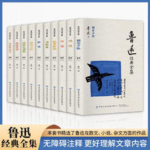 鲁迅经典全集 (全10册) 文学研究类书籍 国学普及读物 文学作品集 鲁迅