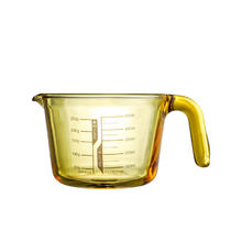 京东PLUS：LOVWISH 乐唯诗 钢化玻璃量杯 500ml 琥珀金