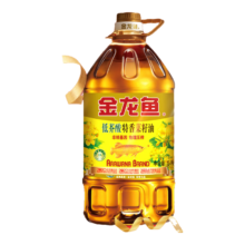 百亿补贴、PLSU会员：金龙鱼 食用油 低芥酸 非转基因压榨 特香菜籽油5L（新老包装随机发货）