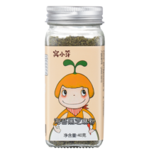 窝小芽 海苔黑芝麻粉40g/罐 儿童天然食材调味料拌饭伴餐主食佐料