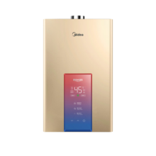 美的（Midea）燃气热水器智控增压水伺服四季恒温沐浴磁净化健康洗澡ECO节能MK3家用强排式热水器天然气 16L 【多点用水无干扰】MK3 天然气