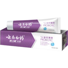 PLUS会员：云南白药牙膏 云南白药 金口健牙膏 益优薄荷 105g