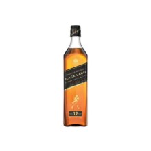PLUS会员、京东百亿补贴：JOHNNIE WALKER 尊尼获加 黑方12年苏格兰威士忌 调和型威士忌 1000mL 1瓶 无盒