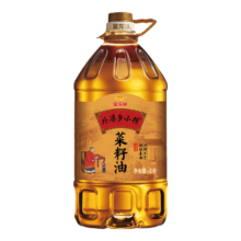 27日20点 金龙鱼 食用油 非转基因 压榨外婆乡 小榨 菜籽油 4L