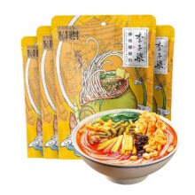 88VIP、需凑单:李子柒 方便速食柳州螺蛳粉 240g*4袋+赠1袋