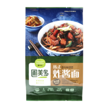 plus：圃美多 韩式炸酱面664.6g/袋  两人份*4件