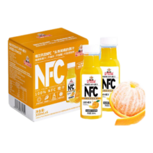 PLUS会员、需首购：福兰农庄 NFC100%橙汁300ML×6*2件