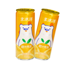 plus：北冰洋 橙汁汽水330ml*6罐