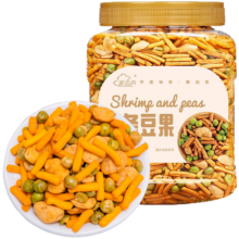 plus会员:新边界 虾条豆果400g＊12件