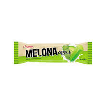 Binggrae 宾格瑞 melona）韩国进口 蜜乐娜哈密瓜味雪糕 冰棍 冷饮冰淇淋8支/盒