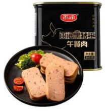 雨润 黑猪王午餐肉340g*2件