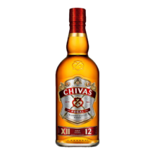 京东百亿补贴：Chivas 芝华士 12年 苏格兰调和型威士忌 750ml 礼盒装
