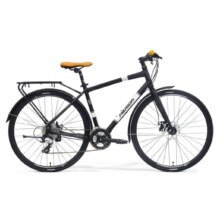 美利達（MERIDA） 探索者City  24速 平把休闲 平丽一黑 700*47   （建议身高170-180CM）