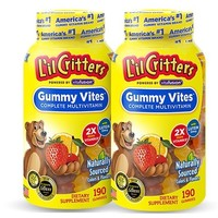 L'il Critters 小熊糖 新复合维生素叶黄素190粒*2
