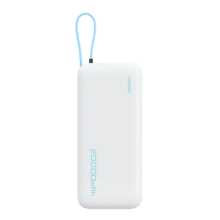 plus会员：酷态科 电能块PB200N 55W 自带线移动电源 20000mAh+凑单