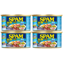 世棒（SPAM） 午餐肉198g*4罐火腿罐头火锅烧麻辣烫麻辣香锅早餐方便食材搭档 清淡198g*4
