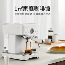 PETRUS 柏翠 PE3833 海盐小方pro 半自动咖啡机