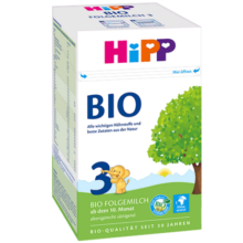 喜宝（HiPP）德国经典有机婴幼儿配方奶粉3段（10个月-2岁）600g/盒