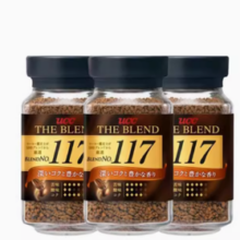 百亿补贴！UCC 悠诗诗 117冻干速溶咖啡粉90g *3瓶