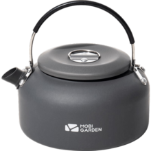 牧高笛（MOBIGARDEN）烧水壶 户外露营便携中式开水壶烧水壶0.8L NX20666007 玄铁灰