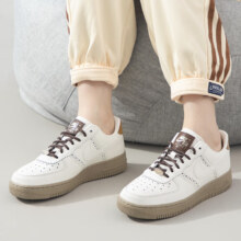 耐克（NIKE）女鞋2023冬季新款Air Force 1 Low白浅棕空军一号AF1板鞋FV3700 FV3700-112 36.5