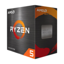 AMD 锐龙R5/R7 CPU处理器台式机电脑核显游戏办公5800X3D全新 5600 5700X 7500F 9950X散片 盒装 CPU R5 5600 6核12线程 散片