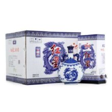 预售：红星 青花瓷 52度 清香型白酒 750ml*6瓶 整箱装