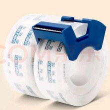 得力(deli)透明胶带切割器套装 18mm*20m加厚高粘小胶带 开学必备学习用品 错题整理学生文具 2卷 30039