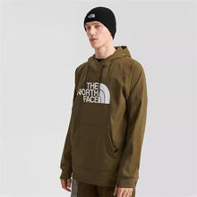 THE NORTH FACE 北面 卫衣情侣款户外保暖加绒连帽衫3M4E 绿色/37U XL