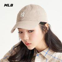 MLB 棒球帽情侣款2024新款运动帽户外休闲时尚潮流鸭舌帽3ACP7701N