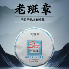梵腾号2024年早春老班章古树普洱茶生茶 茶叶 357克300系列