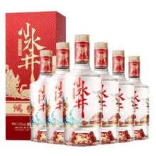 预售：水井坊 小水井 52度 浓香型白酒 500ml*6瓶 整箱装