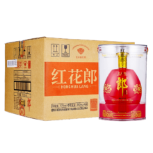 20点开始：郎酒红花郎 红钻 酱香型高度白酒 53度500ml*6瓶 整箱装 中秋送礼